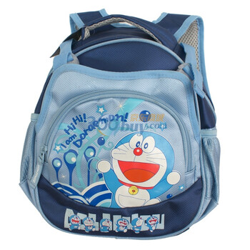 哆啦A梦Doraemon 小书包3724 浅蓝色