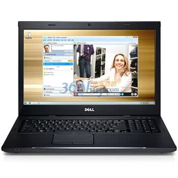 戴尔（DELL）Vostro3750R-158S 17英寸笔记本电脑（i5-2410M 4G DDR3 500G 1G独显 WIN7 D刻 蓝牙）银色
