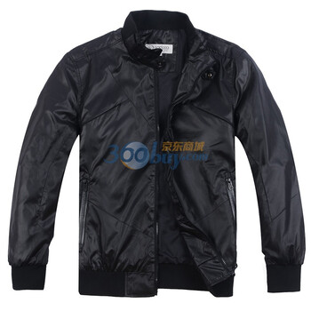 Goldpool高尔普2012春装新款立领正品男两色时尚休闲夹克AX5520 黑色 XXL
