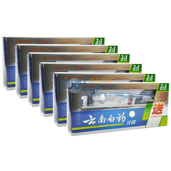 云南白药牙膏(薄荷清爽)210g*6支