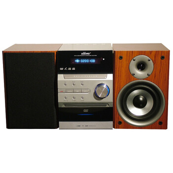 奥莱克（Alllike） ALK-X93 DVD迷你组合音响 支持USB、内存卡直插 带FM PC 电脑音箱