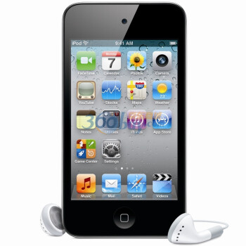Apple 苹果 iPod touch 4代 MC540CH（8GB、黑色），1299元