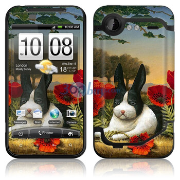 ideaSkin HTC Incredible S / G11 / 惊艳 /S710e 昏昏欲睡的野兔 外壳保护套皮贴膜 ENDAVC852104