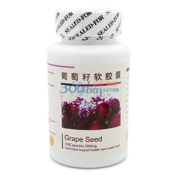 一生无忧葡萄籽软胶囊500mg*100粒