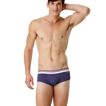 Jockey居可衣 男式棉氨低腰三角裤 J111911022 100白色 XXL