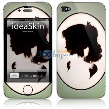 ideaSkin iPhone 4 简影 手机外壳保护套皮贴膜 CJKA622127