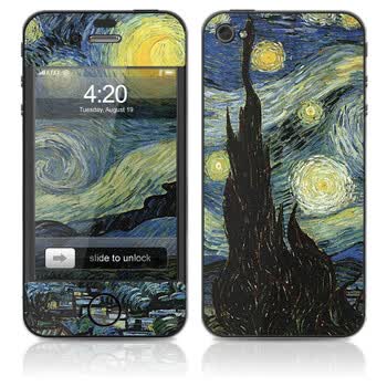 ideaSkin iPhone 4 星夜 手机外壳保护套皮贴膜 ENCJKC362024