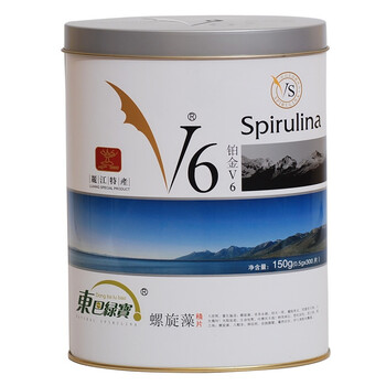 东巴绿宝V6天然原料优选螺旋藻精片150克300片高含量