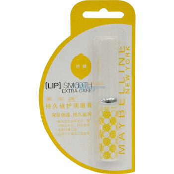 Maybelline美宝莲持久倍护润唇膏－柠檬 1.9g