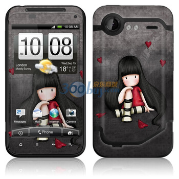 ideaSkin HTC Incredible S / G11 / 惊艳 / S710e 皮肤 发呆中 外壳保护套皮贴膜 ENDAVC262001