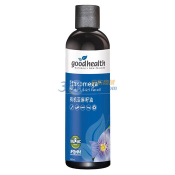 GOOD HEALTH 新西兰好健康牌冷压初榨亚麻籽60粒 原装进口