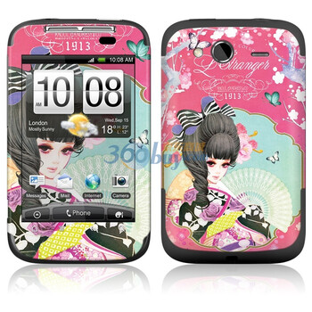 ideaSkin HTC Wildfire S(G13) 皮肤 樱花季 手机外壳保护套皮贴膜 ENDAXC011869
