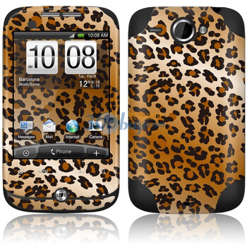 ideaSkin HTC Wildfire/G8/野火/A3366/A3333 狂野棕色豹纹 手机外壳保护套皮贴膜 ENDAQA010415