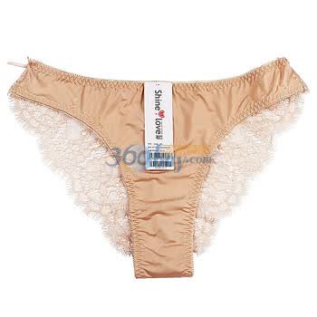爱慕 Shine Love心爱羽裳中腰三角内裤SL22461 肤色 XL