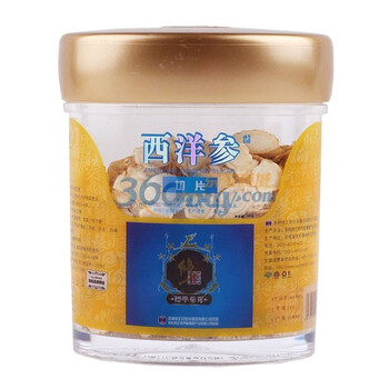 修正 西洋参切片 小片 60g /桶
