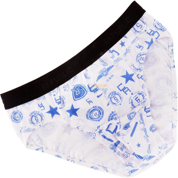 棉花共和国 Cotton RepubLic 活力动感男士三角内裤 01114909 白色 XXL