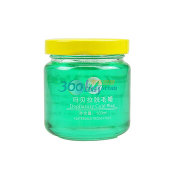 玛贝拉maryepil金红系列脱毛蜡（绿色）100ml
