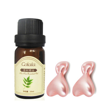 可拉拉茶树精油10ML+可拉拉EGF时空胶囊两粒粒 0.35ML/粒 祛痘组合