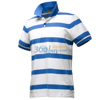 Giordano佐丹奴 Polo 男撞色自由间珠地POLO 01010514 白色 L