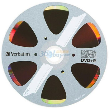 威宝（Verbatim）DVD+R  16速 4.7G 国产 老电影 桶装25片 刻录盘