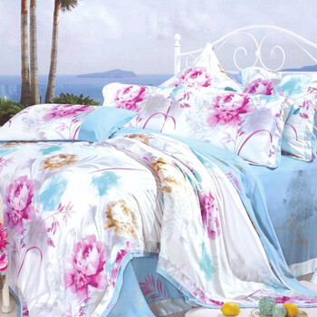 活性印花220*240被套双人欧式床上用品四件套