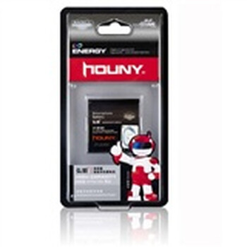 弘毅（HOUNY）三星S5750(EB494353VU) 1200mAh 高容商务电池 适用机型：三星S5750