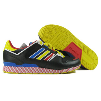 Adidas/阿迪达斯 三叶草 G07000 ZXZ ADV/黑黄红 CF 男士跑步鞋 黑色 44.5