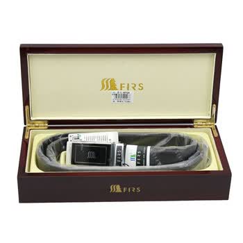 Firs杉杉皮带 男款自动扣皮带精品礼盒M725