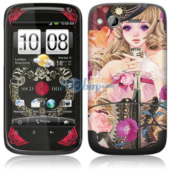 ideaSkin HTC Desire S / G12 / S510e / G7S / 渴望S 夜魅力 外壳保护套皮贴膜 DBBC011868