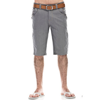 红豆旗下ZUO直降84 新款夏装 修身 男士五分裤 HKD107B 中灰蓝 185/90A(XL)