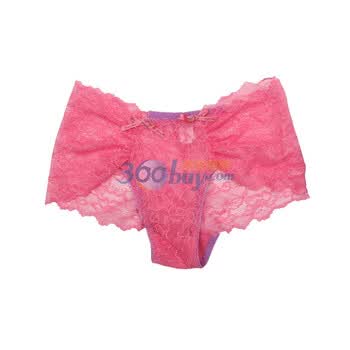 coco正品 性感蕾丝低腰平角小裤/内裤女 三色可选C1PH01桃红L