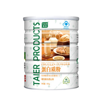 泰尔 taier 蛋白质粉455g /桶