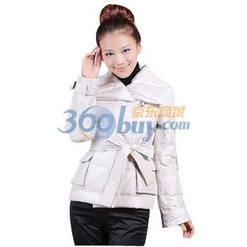 维克莱尔 VLoyal 户外最新泡泡暖暖型短款羽绒服 V8170 白色 L