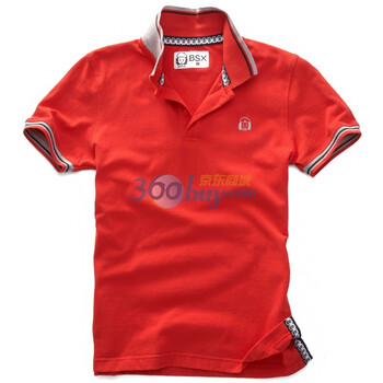 Giordano佐丹奴BSX Polo 男动感炫彩MINI CHE运动POLO 04011300 粉红 XL