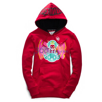 Giordano佐丹奴BSX 外套 女小熊MINI CHE连帽卫衣 04381520 粉红 XL