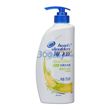 海飞丝清爽去油型去屑洗发露750ML