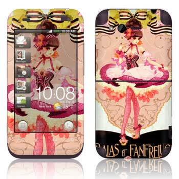ideaSkin HTC G20/Rhyme/倾心/S510B 粉魅力 机身贴膜 手机贴纸 保护套 皮肤 DAEC011865