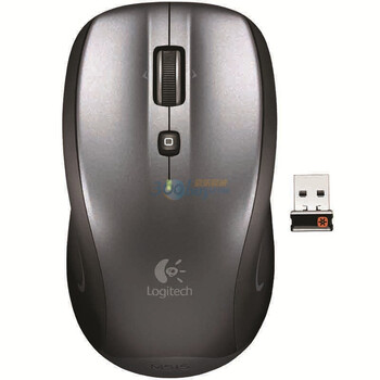 罗技（Logitech）M515 无线激光鼠标 银灰色