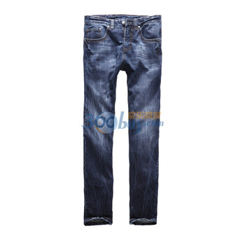 七匹狼SWJEANS休闲牛仔长裤171160403102 深蓝色 33