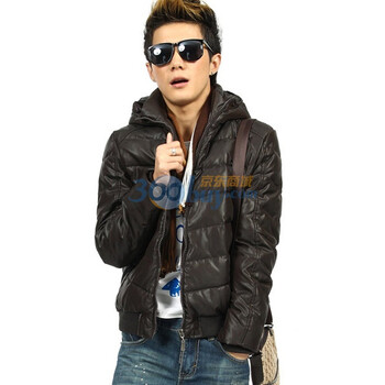GTHOMME 2011冬季新款 潮流男装 韩版 羽绒服 2266 咖啡色 XXL/185