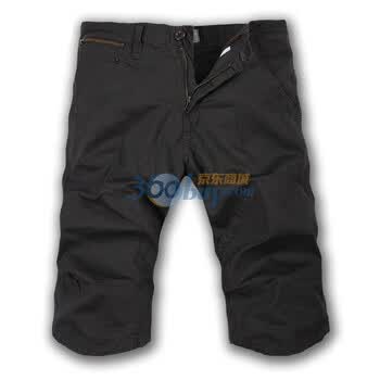 OBM新款夏装男五分休闲中裤DK002 灰色 33