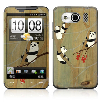 ideaSkin HTC T9199 / Z510D / 双擎 / 双擎S 树屋上早餐 机身贴膜 保护膜 皮肤 BDFD062172