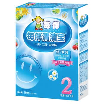 每伴优+幼儿清清宝 适用12-36个月宝宝 2段盒装