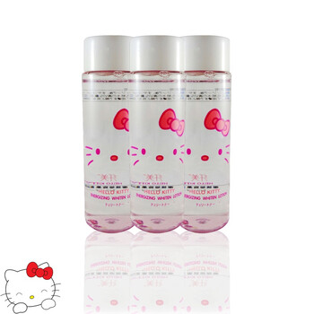 纤美hello kitty樱桃细致柔肤水100ML※粉嫩滋养(单瓶装)