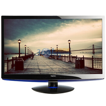 NEC 极光 VE2401XG 23.6英寸宽屏液晶显示器 （黑色）