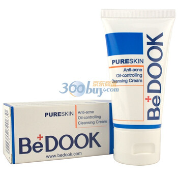 比度克BeDOOK 抗痘控油洁面膏60g