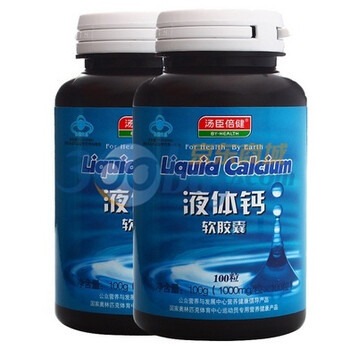 汤臣倍健液体钙软胶囊1000㎎×100粒*原品2瓶