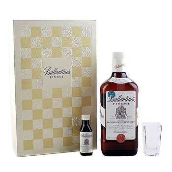 40°百龄坛特醇苏格兰威士忌礼盒(700ml+50ml*2)