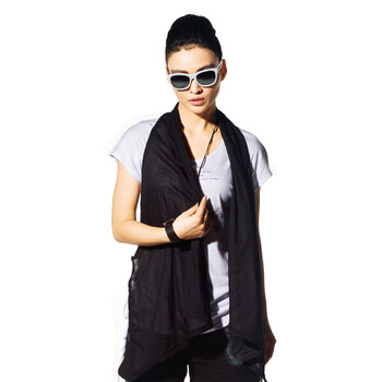 odbo欧宝女装夏装欧美休闲针织马甲不规则下摆短