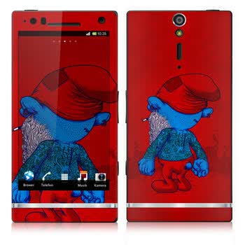 IdeaSkin 索尼 LT26i/Xperia S/Xperia Arc HD 皮肤 困难的生活 外壳保护套皮贴膜 BDGC081926